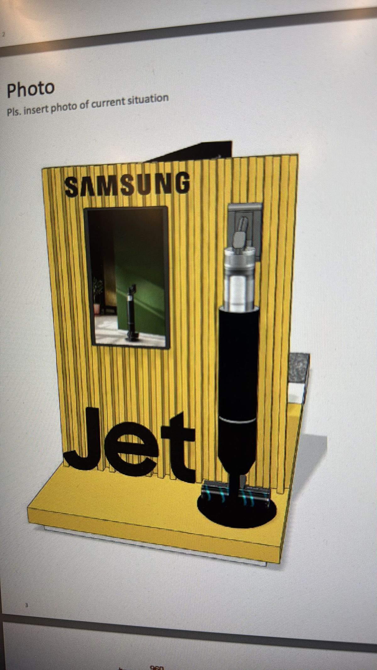 Display gereed voor uitlevering